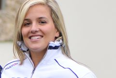 Elisa Maggini DS del Team Vaiano, alla presentazione della squadra 2010 indossa Macron®